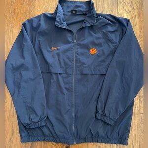 🔥NIKE CLEMSON TIGERS TRACK JACKET NAVY BLUE SIZE XL